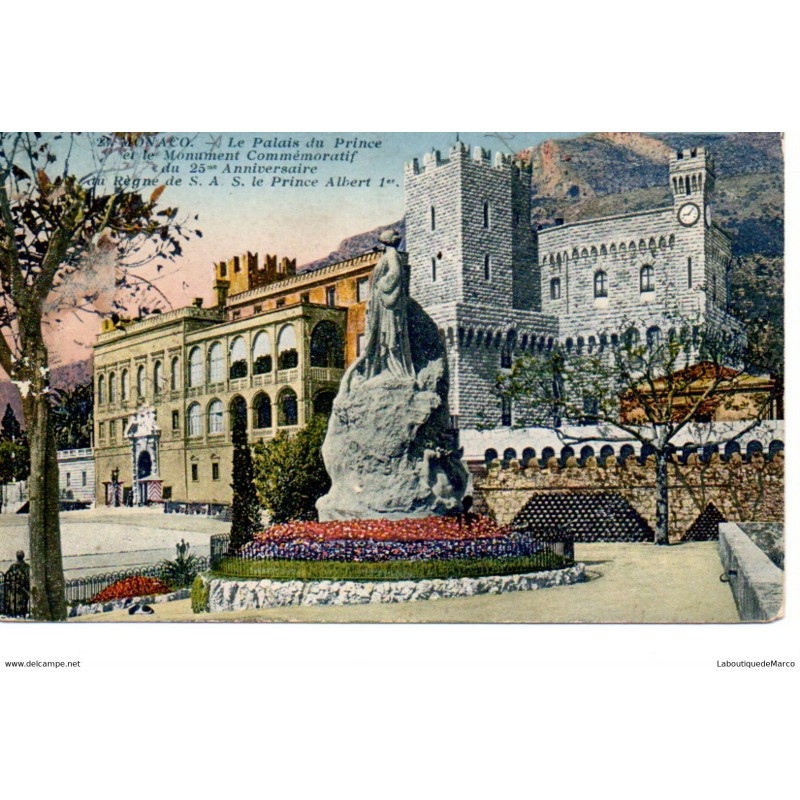 Monaco - Le Palais du Prince - Dos Divisé