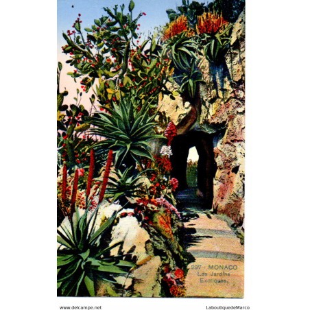 Monaco - Les Jardins Exotiques - Dos Divisé