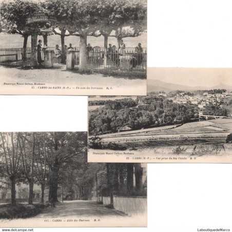 CAMBO - Cartes postales anciennes 1920 - Vintage