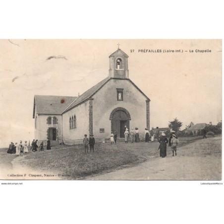 44 - Préfailles - La Chapelle - Dos Divisé