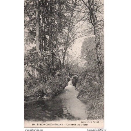 58 - St-Honoré-les-Bains - Cascade du Désert - Dos Divisé