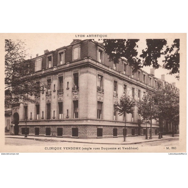 69 - Lyon - Clinique Vendôme - Dos Divisé