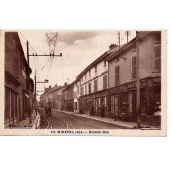 01 - Miribel - Grande Rue - Dos Divisé