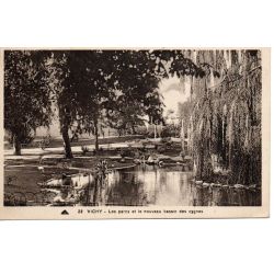 03 - Vichy - Les Parcs et le nouveau bassin des Cygnes - Dos Divisé