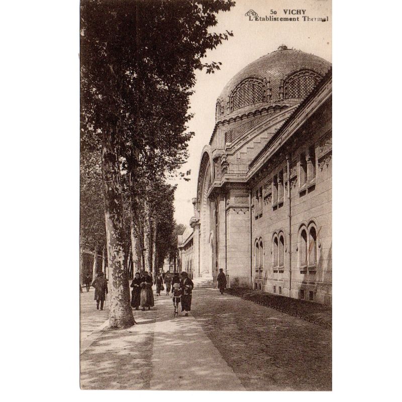 03 - Vichy - L'Etablissement Thermal - Dos Divisé
