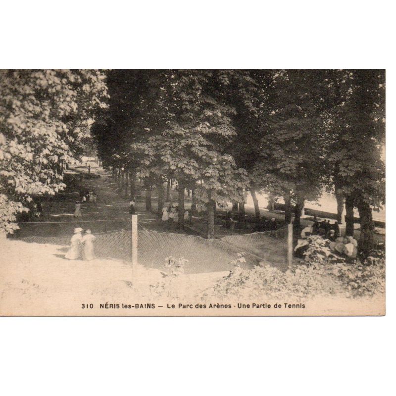 03 - Néris-les-Bains - Le Parc des Arènes - Dos Divisé
