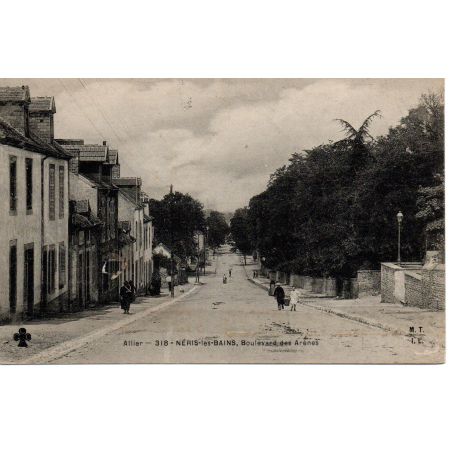 03 - Néris-les-Bains - Boulevard des Arènes - Dos Divisé 03 - Néris-les-Bains - Boulevard des Arènes - Dos Divisé