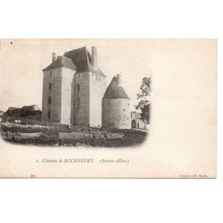 03 - Rochefort - Le Château - Dos non Divisé 