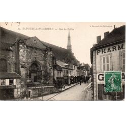 03 - St-Pourçain-s-Sioule - Rue du Bellay - Dos Divisé