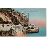 06 - Menton - Le Casino et le Rochers Rouges - Dos Divisé