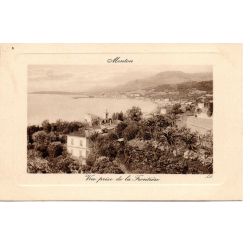 06 - Menton - Vue prise de la Frontière - Dos Divisé