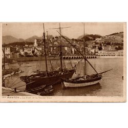 06 - Menton - Le Port et la Vieille Ville - Dos Divisé