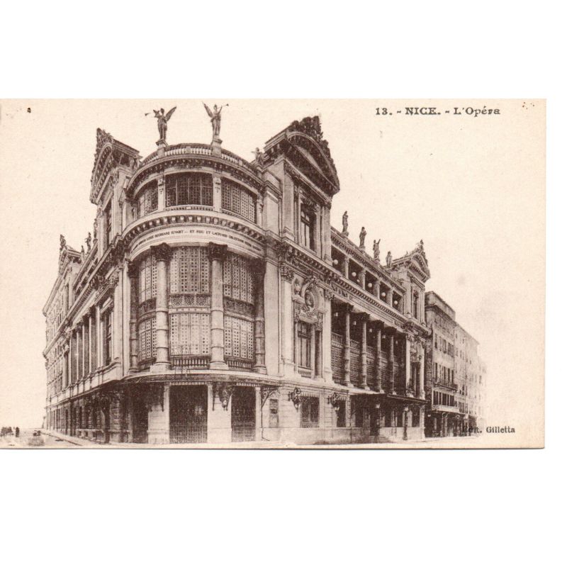 06 - Nice - L'Opéra - Dos Divisé