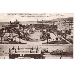 06 - Nice - Les Jardins Albert Ier - Dos Divisé
