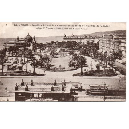 06 - Nice - Les Jardins Albert Ier - Dos Divisé