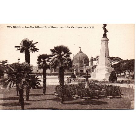 06 - Nice - Monument du Centenaire - Dos Divisé