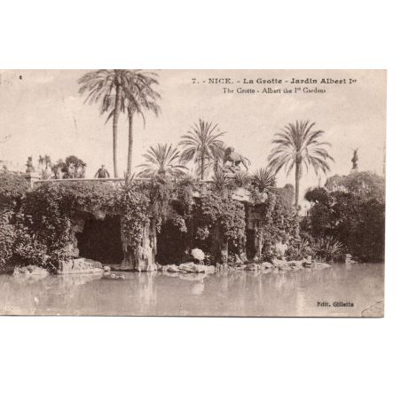 06 - Nice - La Grotte - Jardin Albert 1er - Dos Divisé 06 - Nice - La Grotte - Jardin Albert 1er - Dos Divisé