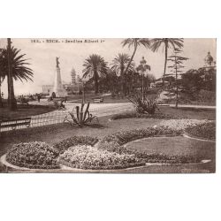 06 - Nice - Jardins Albert 1er - Dos Divisé