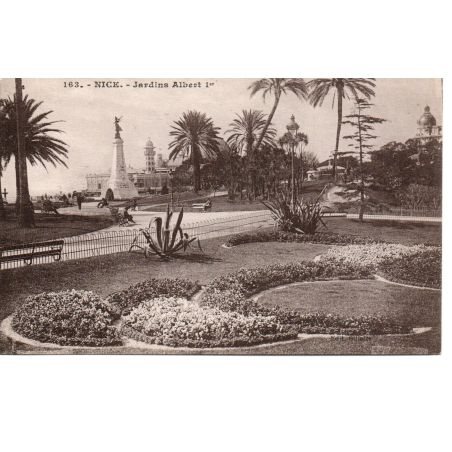 06 - Nice - Jardins Albert 1er - Dos Divisé