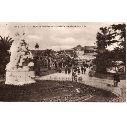 06 - Nice - Jardins Albert 1er - Dos Divisé