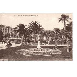 06 - Nice - Jardins Albert 1er - Dos Divisé
