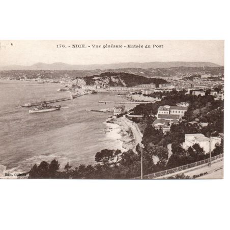 06 - Nice - Vue Générale - Entrée du Port - Dos Divisé 06 - Nice - Vue Générale - Entrée du Port - Dos Divisé