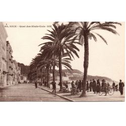 06 - Nice - Quai des Etats-Unis - Dos Divisé