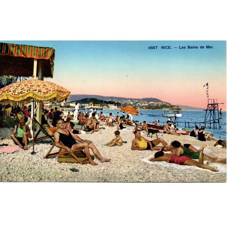 06 - Nice - Les Bains de Mer - Dos Divisé
