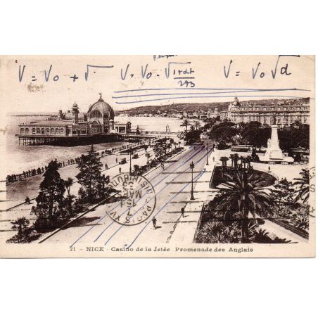 06 - Nice - Promenade des Anglais - Dos Divisé