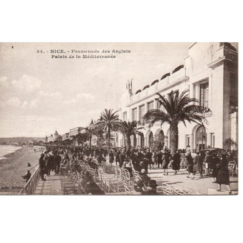 06 - Nice - Promenade des Anglais - Dos Divisé