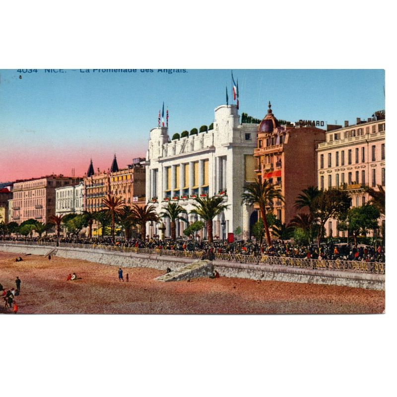 06 - Nice - Promenade des Anglais - Dos Divisé