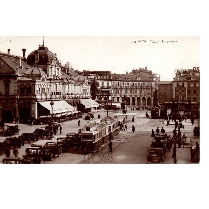 06 - Nice - Place Masséna - Dos Divisé