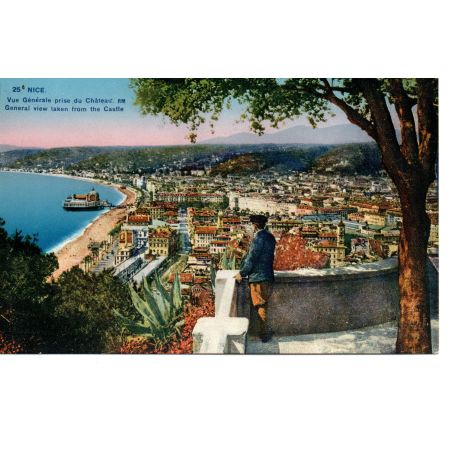 06 - Nice - Vue prise du Château - Dos Divisé