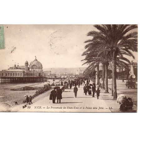 06 - Nice - La Promenade des Etats-Unis - Dos Divisé