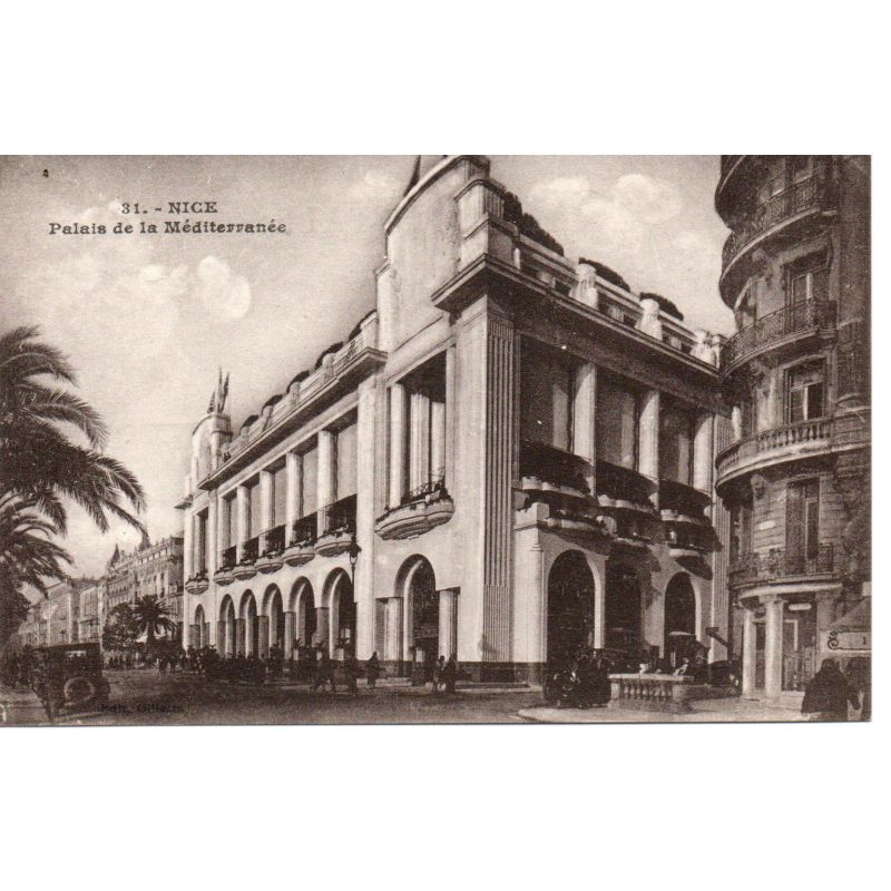 06 - Nice - Le Palais de la Méditerranée - Dos Divisé