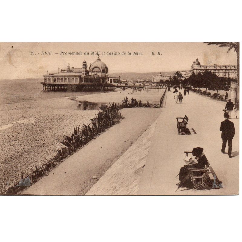 06 - Promenade du Midi et le Casino de la Jetée - Dos Divisé