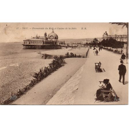 06 - Promenade du Midi et le Casino de la Jetée - Dos Divisé 06 - Promenade du Midi et le Casino de la Jetée - Dos Divisé