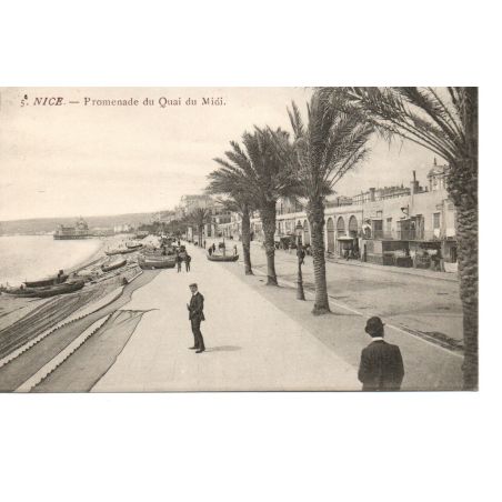 06 - Nice - Promenade du Quai du Midi - Dos Divisé