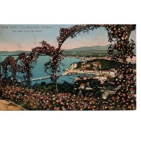 06 - Nice - Vue prise entre les Fleurs - Dos Divisé