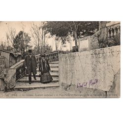06 - Nice - Le Château - Dos Divisé