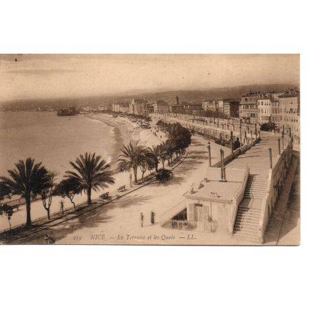 06 - Nice - La Terrasse et les Quais - Dos Divisé