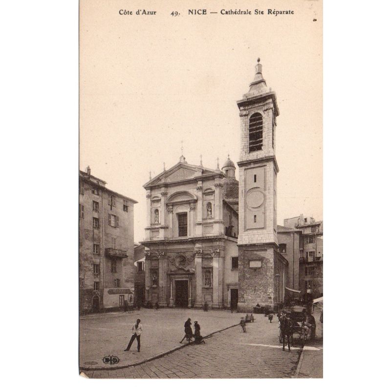 06 - Nice - Cathédrale Ste Réparate - Dos Divisé