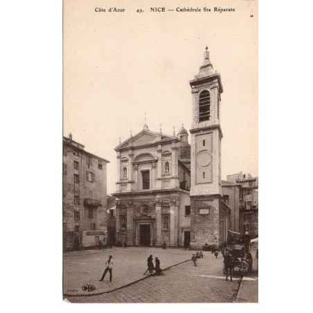 06 - Nice - Cathédrale Ste Réparate - Dos Divisé