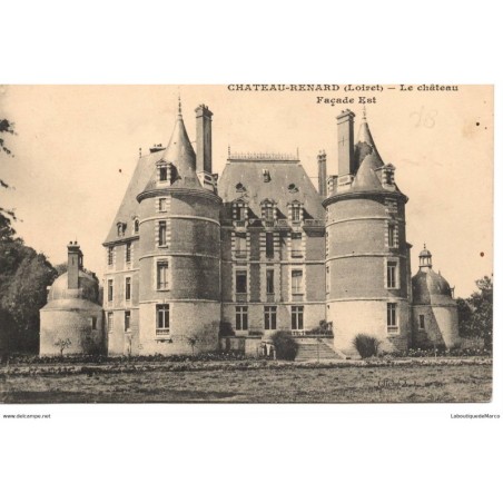 45 - Château-Renard - Façade Est - Dos Divisé