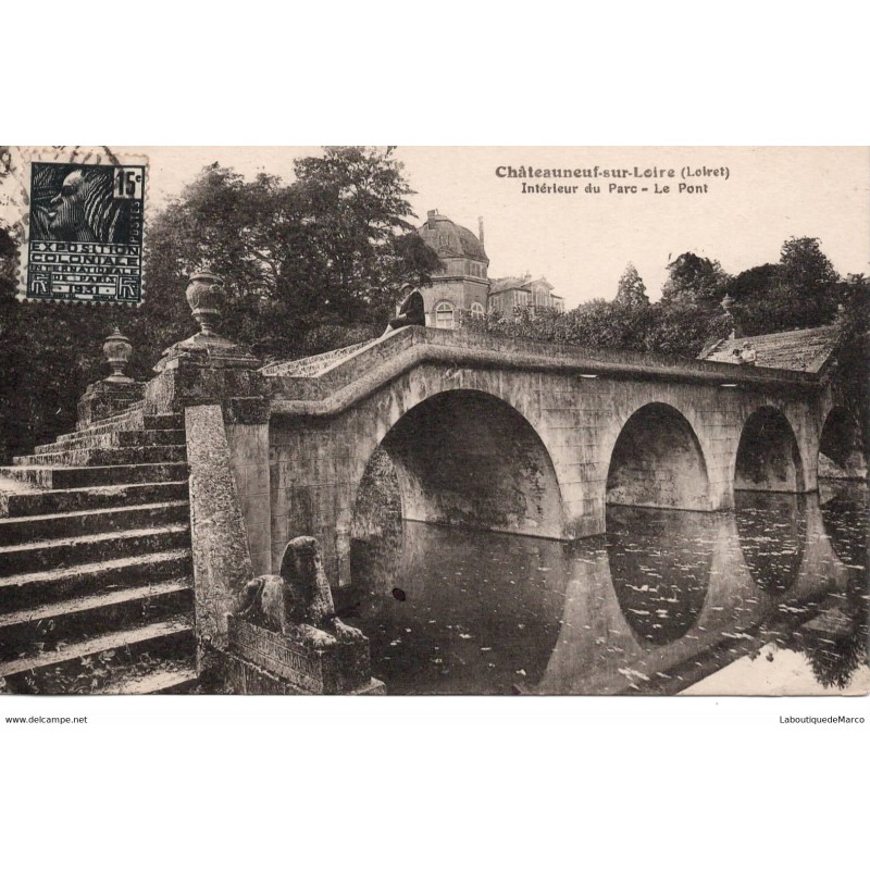 45 - Châteauneuf-sur-Loire - Le Pont - Dos Divisé