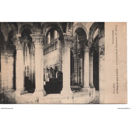 45 - St-Benoit-sur-Loire - La Colonnade du Sanctuaire - Dos Divisé