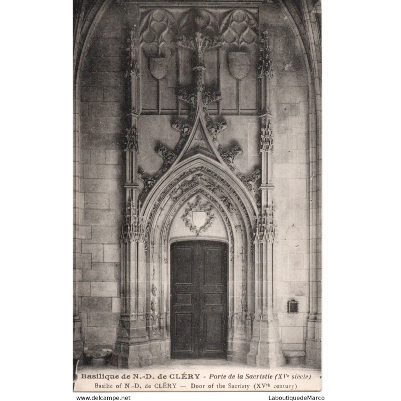 45 - Cléry -La Basilique - Dos Divisé