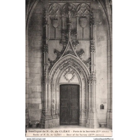 45 - Cléry -La Basilique - Dos Divisé