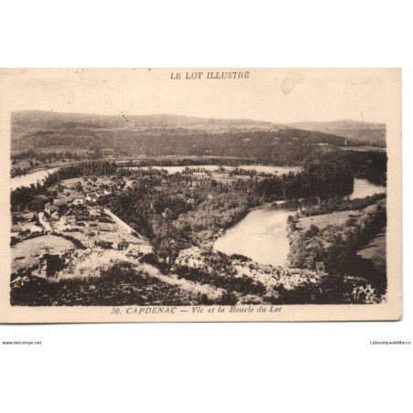 46 - Capdenac - Vic et la Boucle du Lot - Dos Divisé