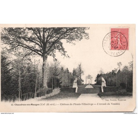 49 - Chaudron-en-Mauges - L'Arcade du Vendéen - Dos Divisé